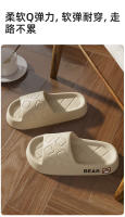 Zapatillas de dibujos animados chanclas caseras de fondo grueso para mujer zapatillas de baño interior zapatillas geniales - details 6