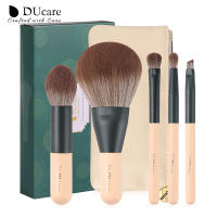 Brochas de Maquillaje DUcare 5PCS Set Herramientas de Belleza para Mezclar Blush Sombra de Ojos y Base en Polvo Cosmético - details 0