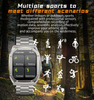 Reloj mujer inteligente Fitness exterior deporte Bluetooth llamada Seguimiento GPS hombre ritmo cardíaco Reloj de presión arterial - details 10