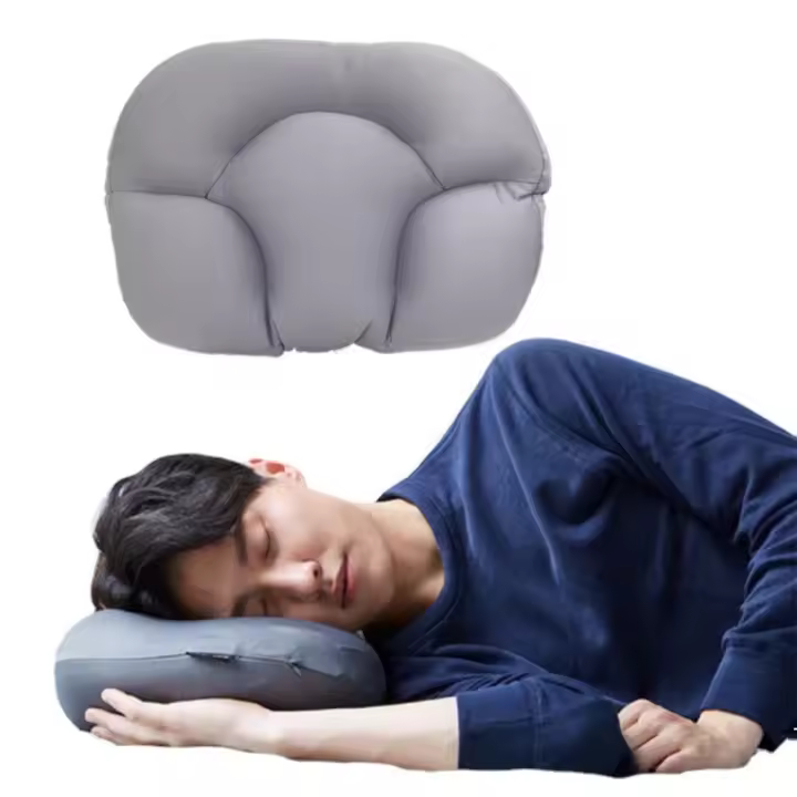 Cómodo y suave ayuda a dormir, masajeador corporal, relajación del cuello, almohada para dormir en el hogar, cojín, almohada de masaje - 1