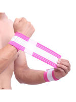 2 Pcs cotton fitness elastic bandage hand wrist strap wrap - details 1
