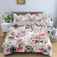 Seta de Jabón Vintage con Diseño Floral de Peonía y Girasol Ideal para Decoración de Dormitorio Material de Poliéster Estilo Boho - details 16