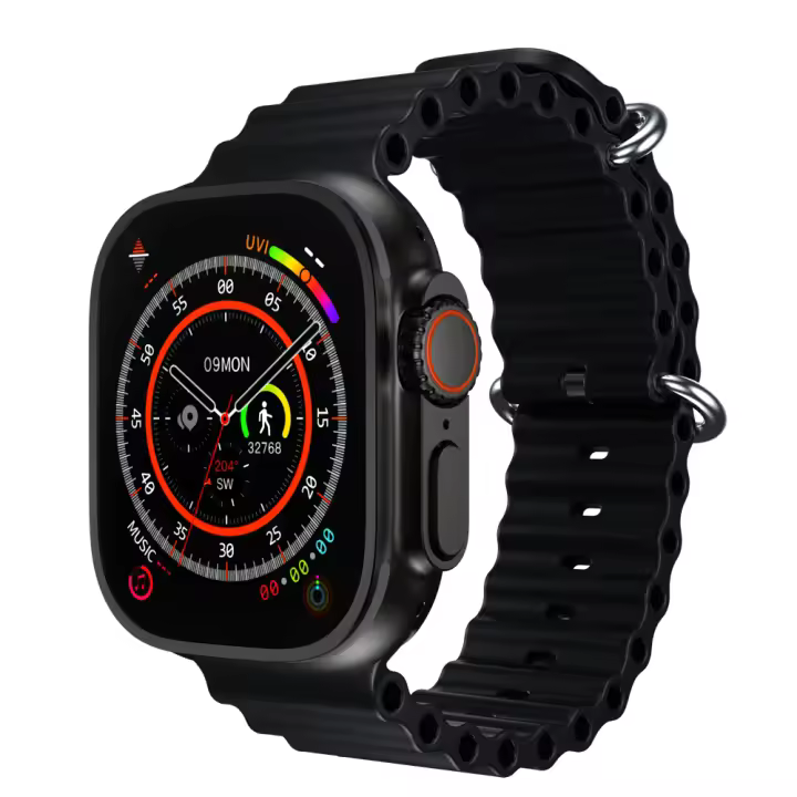 2025 Nuevo H16 ultra Smartwatch 1GB Memoria Chat GPT Bluetooth Llamada Asistente de voz NFC Brújula Detección de frecuencia cardíaca Modo deportivo Recordatorio de mensajes de teléfono Smartwatch - 1