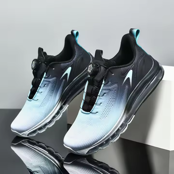 Zapatos de Goma de colchón de aire de gran tamaño para hombres, antideslizantes, nuevos zapatos deportivos para hombres 2025 - 1