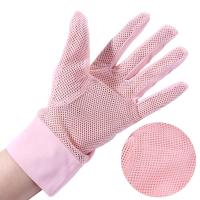 Conducción de malla elástica transpirable seda de hielo guantes de conducción de verano mitones guantes de protección solar con pantalla táctil - details 0