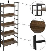 Organizador Multifuncional de Metal para Almacenamiento en Cocina 5 Estantes + MDF 60x27,5x160CM - details 22