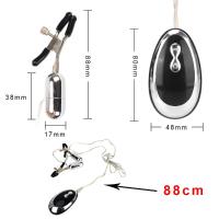 Vibrador de masaje Elf Mimi con Clip para pecho de 20 frecuencias, herramienta de juguete sexual para parejas con Clip para clítoris SM de doble vibración divertida, juego para adultos - details 7