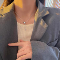 Collar de Acero de Titanio con Bolas Metálicas Diseño Exclusivo Trendy para Mujer - details 9