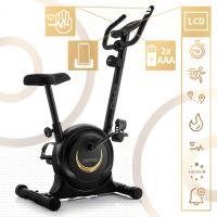 estática - Resistencia magnética, Operación silenciosa, Comodidad ajustable, Pantalla LCD, Medición del pulso, Calorías, Diseño compacto, Soporte para smartphone, Max 110 kg - details 18