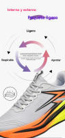 Zapatos para correr unisex Zapatos transpirables finos de verano para hombres Zapatos deportivos para estudiantes - details 10