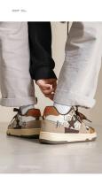 2025 Nuevos Zapatos Casuales Vulcanizados Para Hombres Zapatillas De Deporte De Encaje Para Hombres Al Aire Libre Zapatos Cómodos Zapatos De Skate Modernos Transpirables Para Hombres - details 5