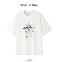 Camiseta de Verano 2024 para Hombres Semir Estampa Moderna, Bordado, Ajuste Suelto - details 6