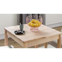 Robas Comedor, núcleo de Alfons, Maciza barnizada, Madera, Naturaleza, 70 x 70 cm. - details 4