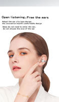 VAORLO-Auriculares Bluetooth de una sola oreja, audífonos TWS con Clip para la oreja, estéreo HIFI, reducción de ruido Dual, impermeables, a prueba de sudor, para música, juegos deportivos - details 2