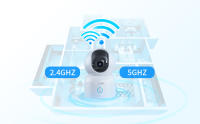 ZOSI C518 2K Cámara Vigilancia WiFi IP Interior Domicilio con Enchufe 2,4G/5G WiFi Pan 355° Tilt 95° Detección y Seguimiento de Humano Audio Bidireccional Llamada con un Clic - details 7