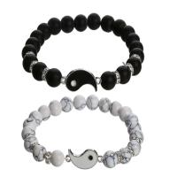 2 pulseras magnéticas de amistad de amor para parejas a juego, joyería de cumpleaños para mujeres y niñas - details 8