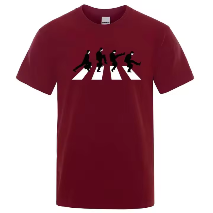 Camiseta con estampado de Monty Python para hombre, camisa de manga corta, informal, marca, verano, 2023 - 1