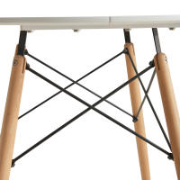 EGOONM-Mesa redonda de estilo Medieval para el hogar, mesa de comedor pequeña de diseño nórdico, mesa de negociación Simple creativa, 80CM - details 2
