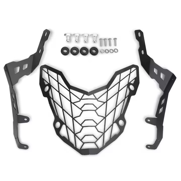Protector de faros para motocicleta, cubierta de rejilla protectora, repuesto de reacondicionamiento de motocicleta para CB400X CB500X 2019-2022 - 1