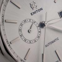 Reloj de Lujo ENITON 41mm Automático, Correa de Cuero, Moda de Negocios para Hombres - details 6