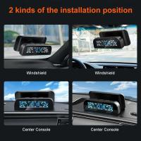 Sensor solar TPMS Sistema de monitoreo de neumáticos de coche Sensores externos de presión de neumáticos para TMPS de 4 ruedas - details 1