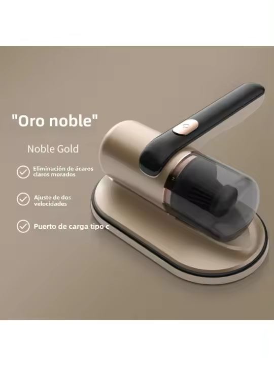 Eliminador de Ácoche Portátil con Luz UV, Aspiradora Anticoche 2 en 1, Tecnología UV-C + Filtro HEPA, Elimina Bacterias, Alérgenos y Polvo, Para Colchones, Sofás y Alfombras - 1
