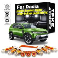 Kit de Luz de Placa de Mapa Interior LED TPKE Adecuado para Dacia Duster Sandero Jogger Lodgy Dokker Logan Spring I II MK1 MK2 MKI MKII - details 0