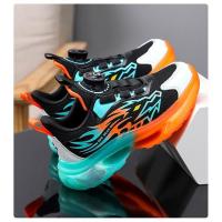 2025 nuevos niños, zapatos deportivos, zapatos de entrenamiento para partidos de baloncesto, zapatos para correr. - details 24