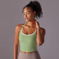 Ropa interior deportiva de realce para mujer, sujetador de Yoga para Fitness, gimnasio, entrenamiento, correr, camiseta sin mang - details 33