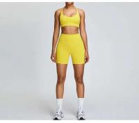 Monos de Yoga sin Costuras Ouwu Shorts Deportivos de Cintura Alta para Mujeres - details 4