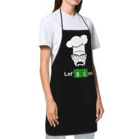 Babero personalizado Breaking Bad Time delantales hombres mujeres Unisex adulto Chef cocina Walter White Tablier cocina jardinería - details 65