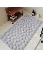 Alfombra de baño Alfombra antideslizante de 1,2 cm de grosor Alfombra de baño suave Alfombra de baño absorbente de agua Alfombra de puerta de tela de franela Decoración del hogar - details 5