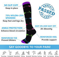Calcetines de Compresión para Pié en Alta y Baja 20-30mmHg Ideal para Edema, Diabetes, Varices - details 1