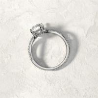 Anillos de moda para mujer, anillo de circón con diamantes de imitación de cristal de Metal para mujer, anillo de propuesta romántica para novia y chica, regalo de joyería de boda - details 2