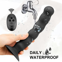 Estimulador de masaje de próstata inalámbrico para hombres y mujeres, juguetes vibradores con ventosa para el culo, tienda sexual SDF para adultos - details 4