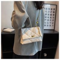 Bolso de cadena de moda con diseño de nicho para mujer 2025 Nuevo bolso cruzado de moda de primavera/verano Bolso cuadrado pequeño de un solo hombro con textura de alta calidad - details 21