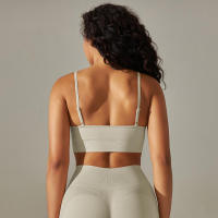 Hamidou-Sujetador deportivo de Yoga para mujer, Top Sexy, ropa interior transpirable, Fitness, Yoga, gimnasio - details 28