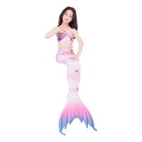 Traje de baño para niños Traje de sirena para niña Traje de actuación de cola de sirena de princesa de sirena - details 23