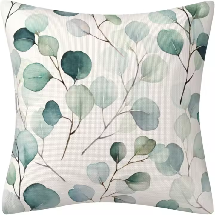Fundas de almohada con temática de suculentas, decoración moderna inspirada en el desierto, funda de cojín para sofá, decoración de habitación y dormitorio - 1
