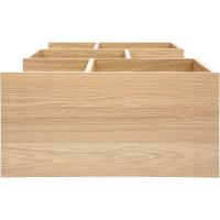 Estantería decorativa/estantes flotantes/Estantería de madera/Estantería con 4 estantes, oficina,modular, sala de estar, biblioteca - Display Shelf SRK-W3 - Marrón ceniza - details 41