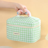 Bolso De Mujer Grande De Algodón Para Maquillaje Organizador De Viaje Portátil Bolsa De Almacenamiento Para Maquillaje Y Cosméticos - details 2