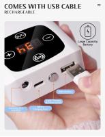 Lámpara LED 2 en 1UV para uñas y taladro de uñas con arena de taladro, eliminación de Arte de uñas, pulido de uñas para salón de manicura y pedicura - details 3