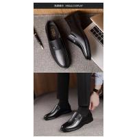 Zapatos formales de cuero para hombre Mocasines de lujo 2025 Transpirables, sin cordones, talla grande 38-46 - details 15