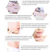 20/10/5 Uds. Mascarilla reafirmante facial en forma de V que adelgaza la barbilla y levanta las mejillas vende arrugas antienvejecimiento - details 4
