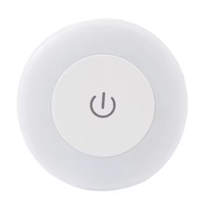 Luces LED de noche con Sensor táctil, de 3 modos Base magnética, luz de pared recargable por USB, atenuación redonda portátil, luz suave cálida - 1