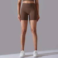 Pantalones cortos de cintura alta para mujer, ropa deportiva para Yoga, gimnasio, correr, pantalones cortos de entrenamiento - details 19