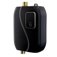 Mini calentador de agua caliente instantáneo, 3000W, 220V, enchufe europeo, negro - details 0
