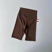 Pantalones cortos deportivos de secado rápido de cintura alta para mujer, pantalones cortos de levantamiento de cadera, pantalones cortos de Yoga, pantalones cortos para correr y Fitness, ropa deportiva de verano - details 14