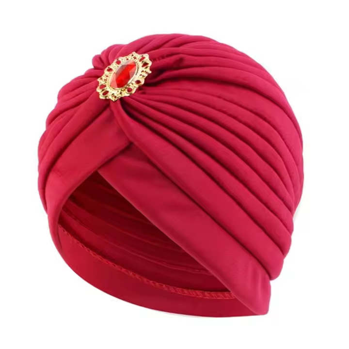 Casual Twist Retro étnico turbante sombrero turbante diademas accesorio sombrero indio sombreros quimioterapia gorra mujeres - 1