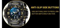 Smael-relojes militares deportivos para hombre, reloj despertador digital de cuarzo, resistente al agua hasta 50M, con pantalla dualtime - details 9